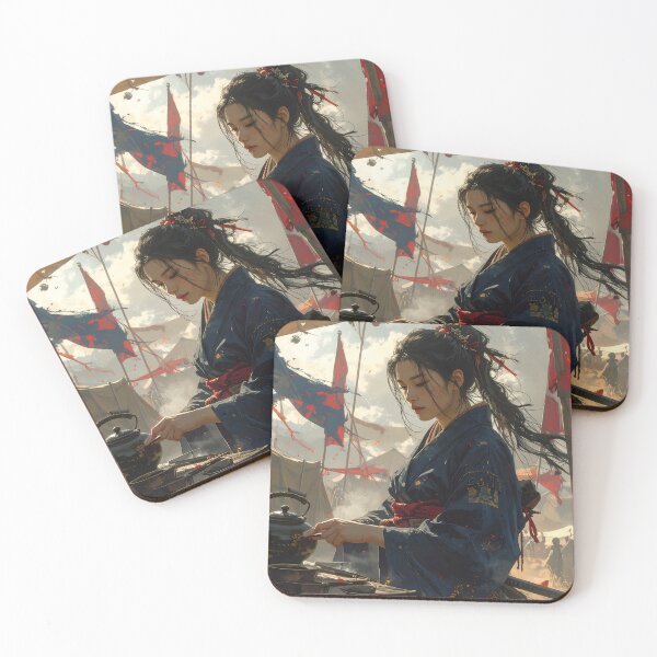 Item preview, Japanese Tea Ceremony — Calm in the heart of chaos designed and sold by Schoenenwald - Illustrations Uniques et Originales.