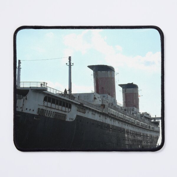 Item preview, Stern View of S.S. United States  designed and sold by SCTBUFFALOPHOTO.