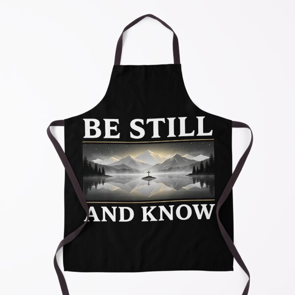 Item preview, Be Still And Know Psalm 46:10 Peaceful Christian T-Shirt designed and sold by SayIt-Wear.