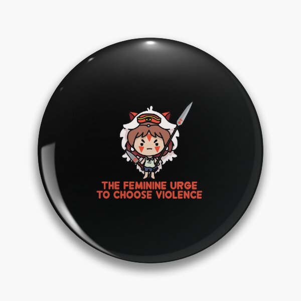 Item preview, the feminine urge to choose violence (ANIME) designed and sold by remerasnerdas.
