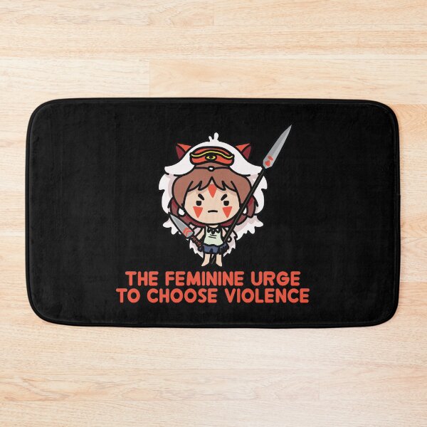 Item preview, the feminine urge to choose violence (ANIME) designed and sold by remerasnerdas.
