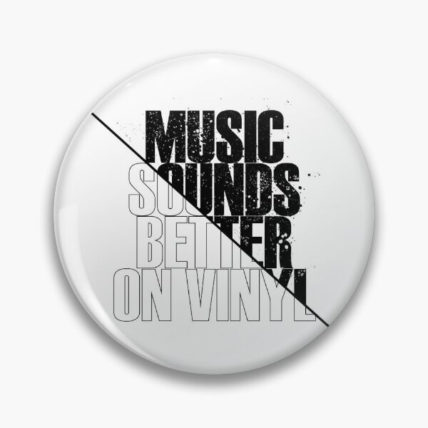 Item preview, Music sounds better on vinyl designed and sold by PilsDesign.