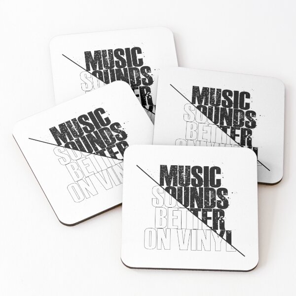 Item preview, Music sounds better on vinyl designed and sold by PilsDesign.