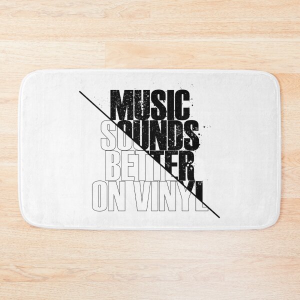 Item preview, Music sounds better on vinyl designed and sold by PilsDesign.