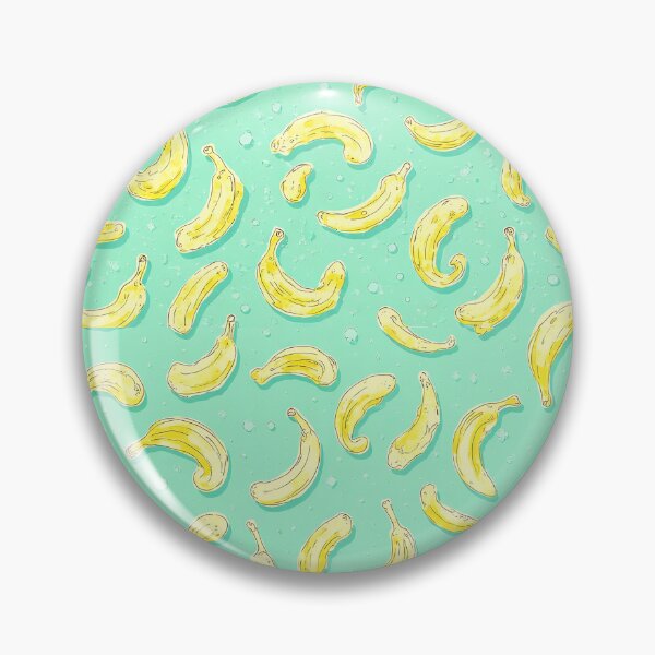 Item preview, Minty Banana Pattern Fruit Lover's Delight designed and sold by bosamji.