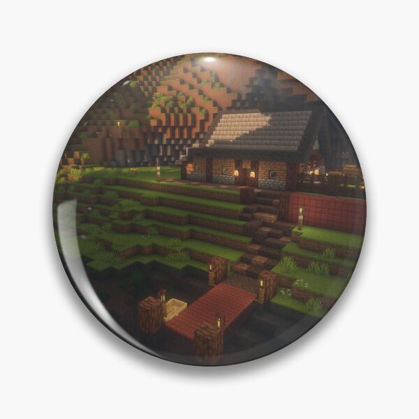 Item preview, Minecraft Cute house with Docks. designed and sold by BittyBlocks.