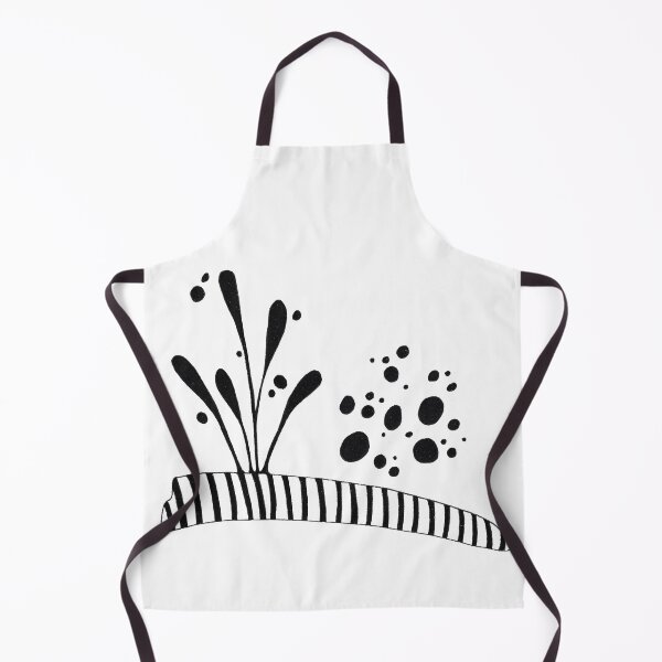 Item preview, Minimal Botanical Abstract - Black Ink Spot Illustration No. 02 designed and sold by CMF Designs.