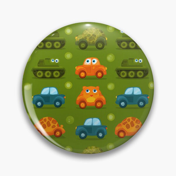 Item preview, Cartoon Military Vehicles with Eyes Camo Pattern designed and sold by Piotrek0001.
