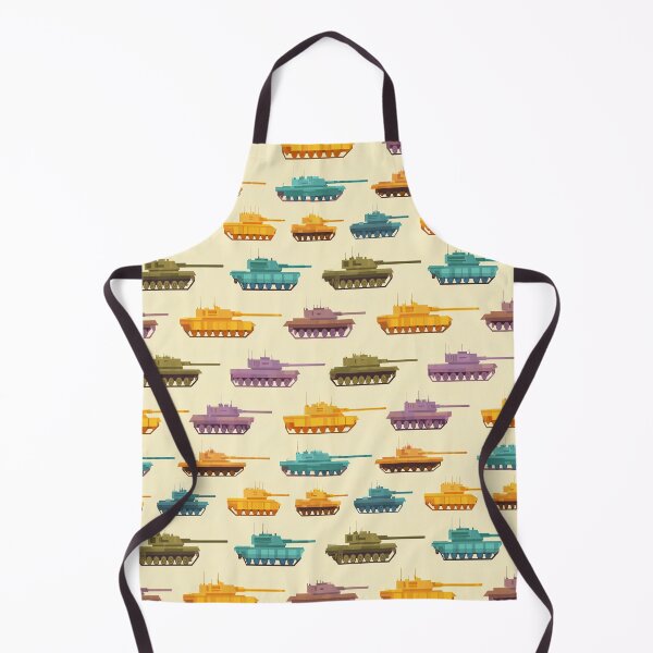 Item preview, Realistic Military Tanks on Beige Pattern designed and sold by Piotrek0001.