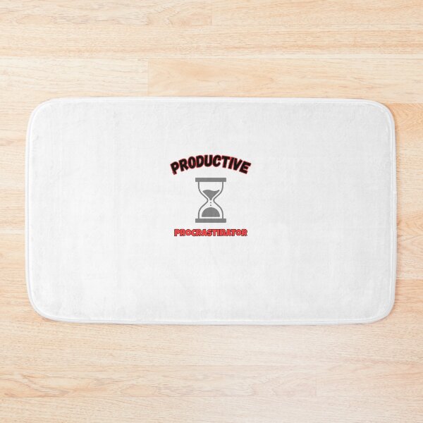 Item preview, Productive Procrastinator Funny Hourglass Quote designed and sold by Snedsdigital.