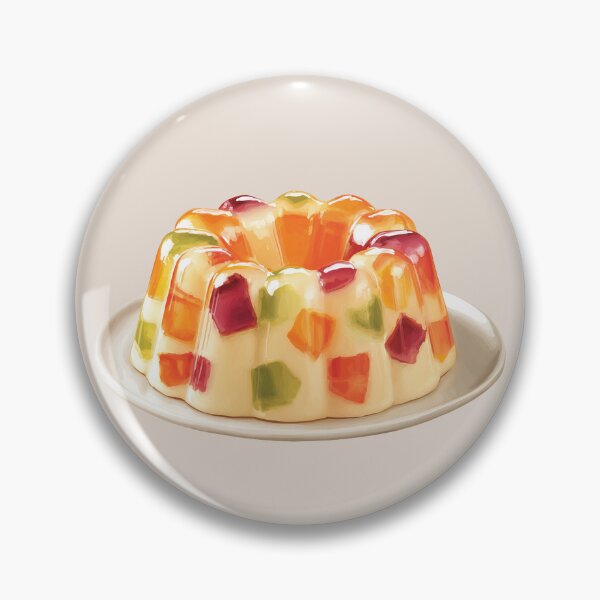 Item preview, Colorful Bundt-Shaped Vanilla Pudding designed and sold by Violet Peonies.