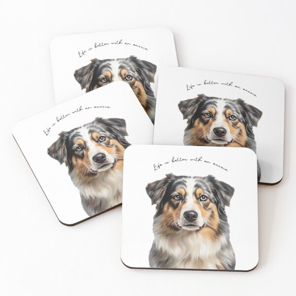 Item preview, Life is Better with an Aussie designed and sold by The Artful Paw.