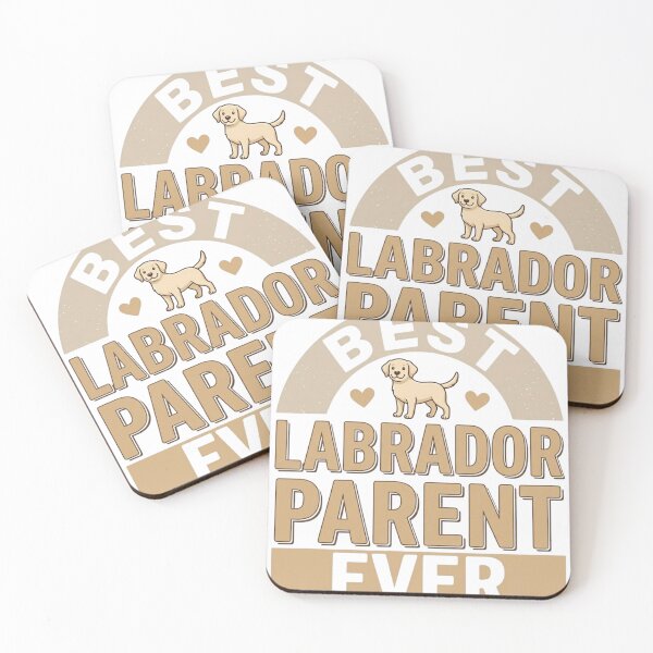 Item preview, Funny Labrador Parent Tee Best Labrador Parent Ever Cute Yellow Lab T-Shirt, Dog Owner Gift, Pet Lover Graphic Tee designed and sold by Inkvado.