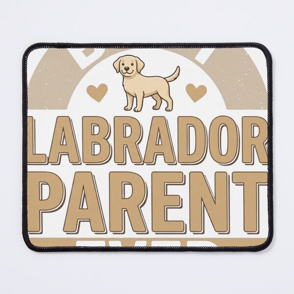 Item preview, Funny Labrador Parent Tee Best Labrador Parent Ever Cute Yellow Lab T-Shirt, Dog Owner Gift, Pet Lover Graphic Tee designed and sold by Inkvado.