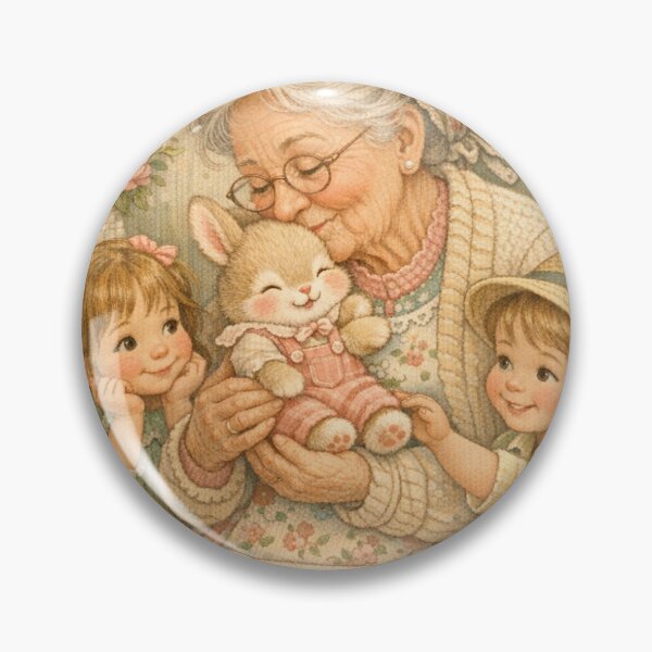 Item preview, Grandma's Little Bunny — Easter Wholesome Vintage designed and sold by Lyvion design.