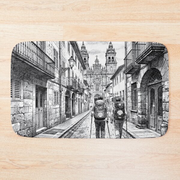 Item preview, Arrival in Santiago de Compostela designed and sold by jefboutique6150.