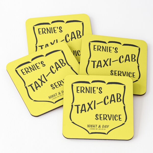 Item preview, Ernie's Taxi Cab Service designed and sold by Normbot2000.