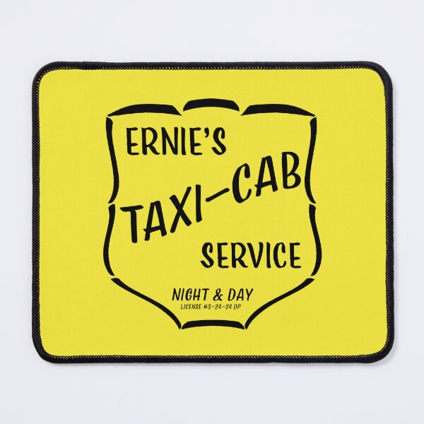 Item preview, Ernie's Taxi Cab Service designed and sold by Normbot2000.