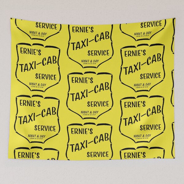 Item preview, Ernie's Taxi Cab Service designed and sold by Normbot2000.