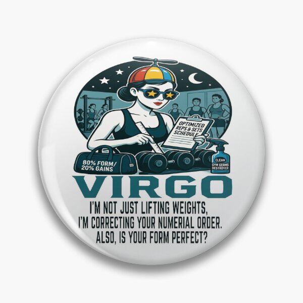 Item preview, Funny Virgo Gym - "Correcting Order" Perfect Form Perfectionist T-shirt designed and sold by ClaussShop.