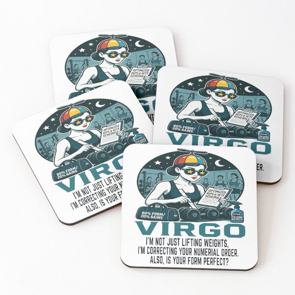 Item preview, Funny Virgo Gym - "Correcting Order" Perfect Form Perfectionist T-shirt designed and sold by ClaussShop.
