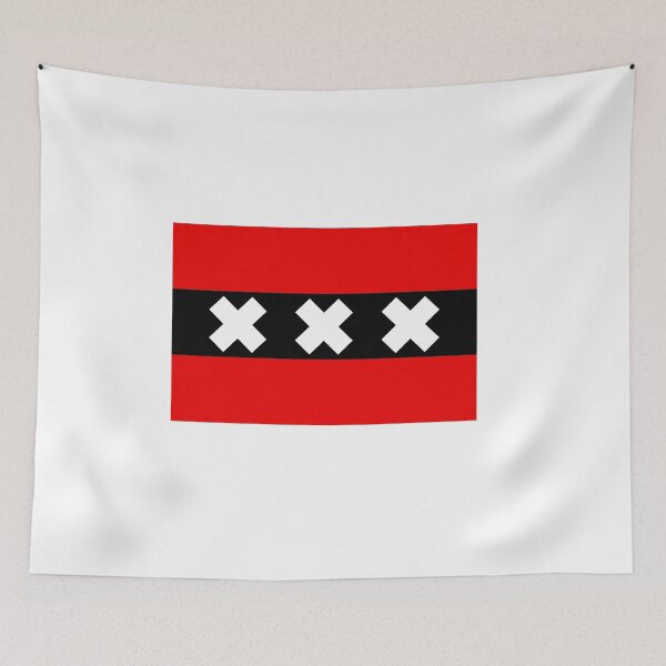 Item preview, Flag Of Amsterdam designed and sold by Inspirationmotivation.