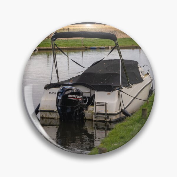 Item preview, Boats moored in Upton Dyke, Norfolk Broads designed and sold by yackers1.