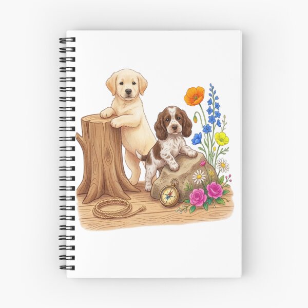 Item preview, Two puppies designed and sold by PP&RAINBOW SHOP.