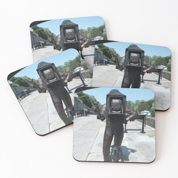 Item preview, Erie Canal Photographer Statue designed and sold by SCTBUFFALOPHOTO.