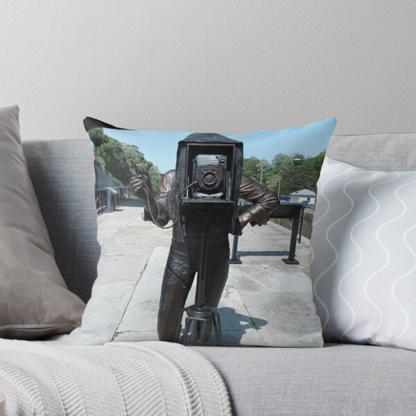 Item preview, Erie Canal Photographer Statue designed and sold by SCTBUFFALOPHOTO.