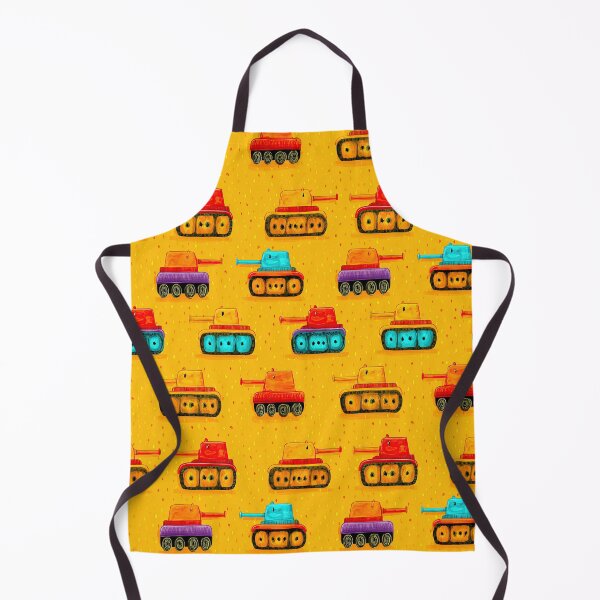 Item preview, Blocky Orange and Blue Tanks Pattern designed and sold by Piotrek0001.