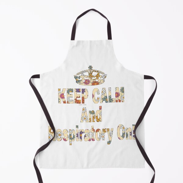 Item preview, Floral Keep Calm And Respiratory On designed and sold by natnat7w.