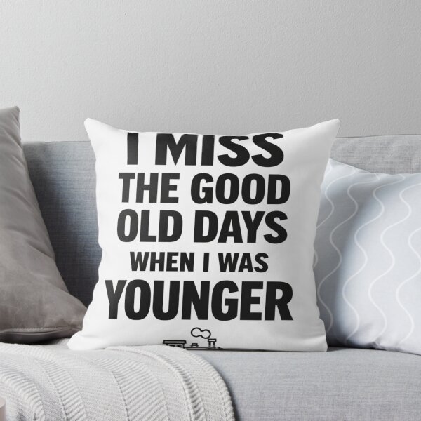 Item preview, Cool Vintage Vibes Tee I Miss The Good Old Days When I Was Younger T-Shirt, Nostalgic Humor Gift, Retro Graphic Tee designed and sold by Inkvado.
