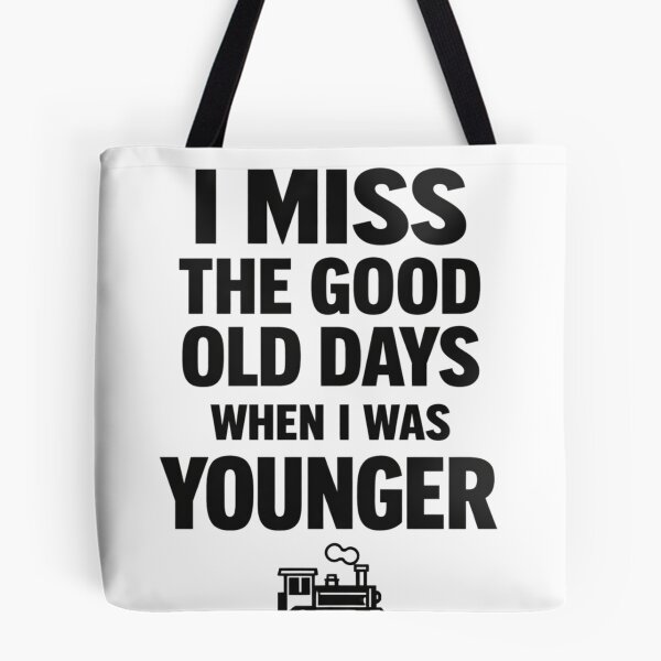 Item preview, Cool Vintage Vibes Tee I Miss The Good Old Days When I Was Younger T-Shirt, Nostalgic Humor Gift, Retro Graphic Tee designed and sold by Inkvado.