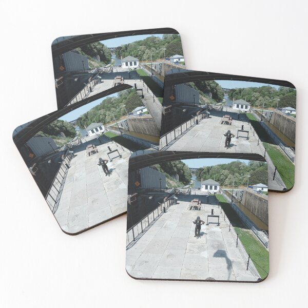 Item preview, Looking Down the Steps of the Locks designed and sold by SCTBUFFALOPHOTO.