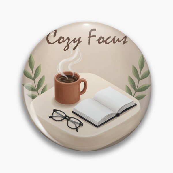 Item preview, cozy focus planner sticker design  designed and sold by YasminTaha.