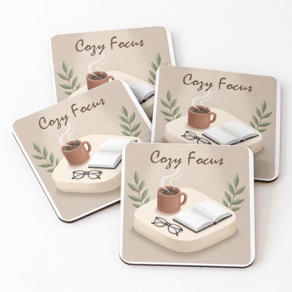 Item preview, cozy focus planner sticker design  designed and sold by YasminTaha.