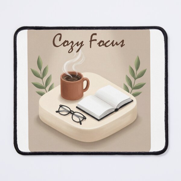 Item preview, cozy focus planner sticker design designed and sold by YasminTaha.