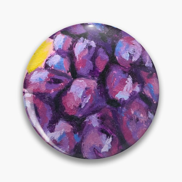Item preview, Handpainted Colorful Grape Cluster Impressioist designed and sold by Ironic-Arts.
