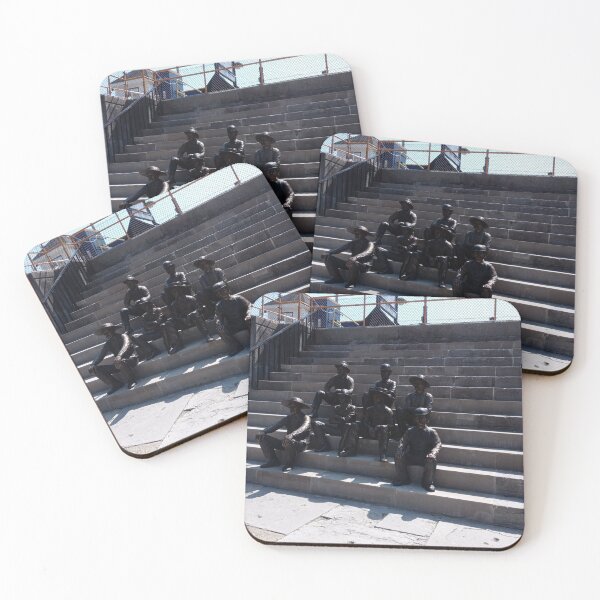 Item preview, Statues of Workers of the Erie Canal  designed and sold by SCTBUFFALOPHOTO.