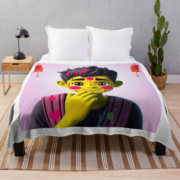 Item preview, Playful Holi Child Sticker designed and sold by Teewave-Ashish.