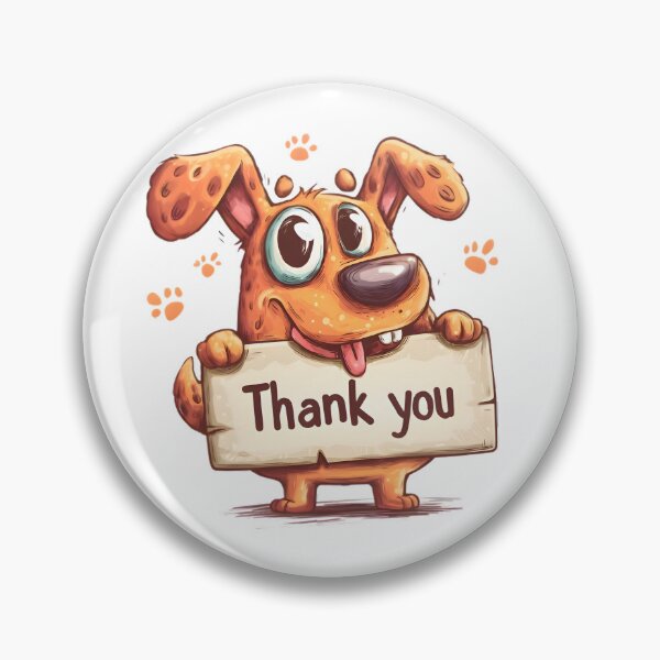 Item preview, Thank You Pup designed and sold by Retro Whimsy.