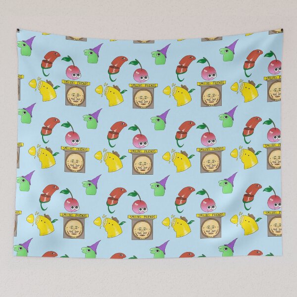 Item preview, Smiling Foods Stickers  designed and sold by Nerdy_Idol.