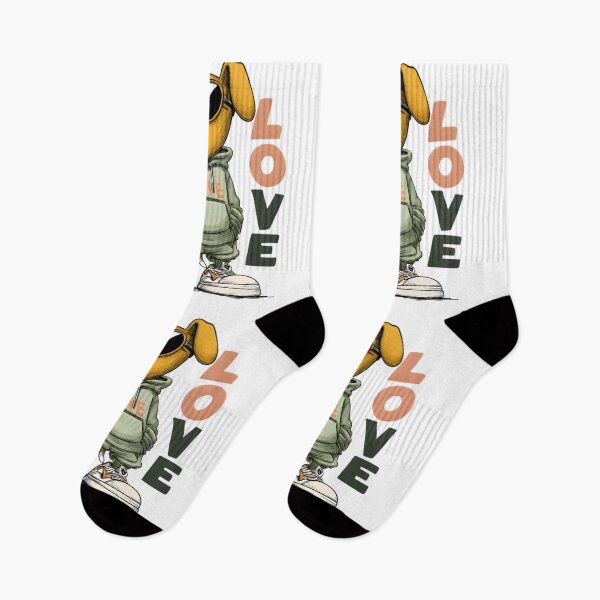 Item preview,  Stylish Dog – I Love You designed and sold by Retro Whimsy.