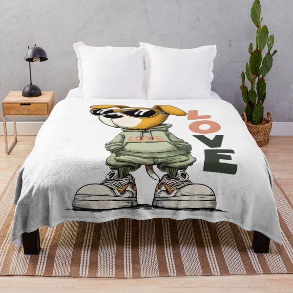 Item preview, Stylish Dog – I Love You designed and sold by Retro Whimsy.
