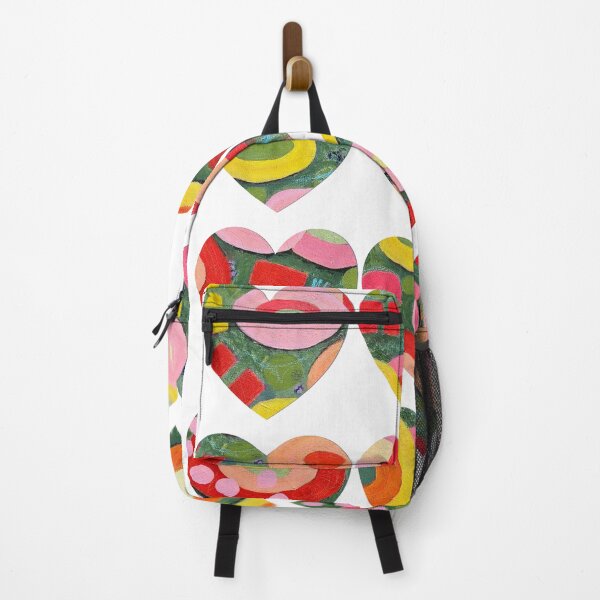 Item preview, Hearts made from abstract painting designed and sold by RachelHayesArt.