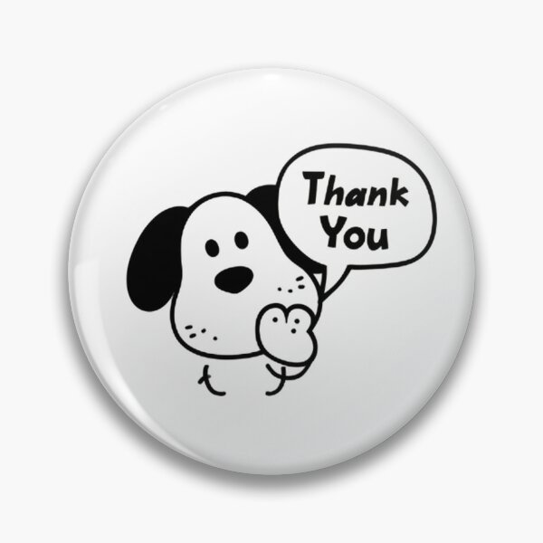 Item preview, Thank You Pup designed and sold by Retro Whimsy.