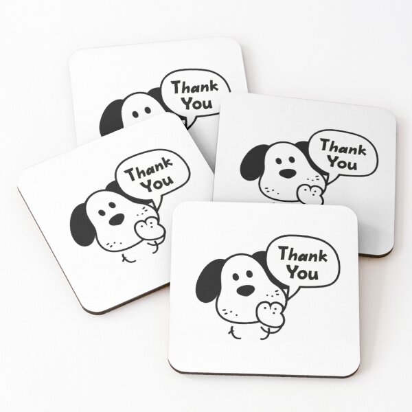Item preview, Thank You Pup designed and sold by Retro Whimsy.