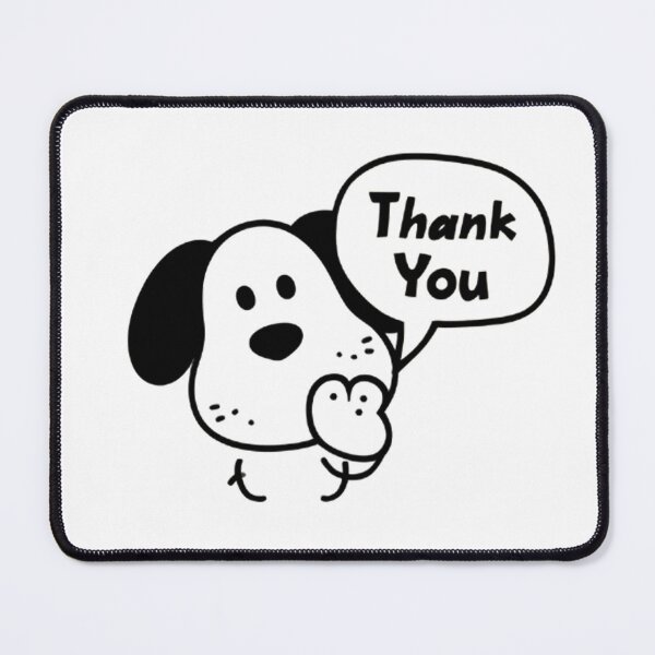 Item preview, Thank You Pup designed and sold by Retro Whimsy.