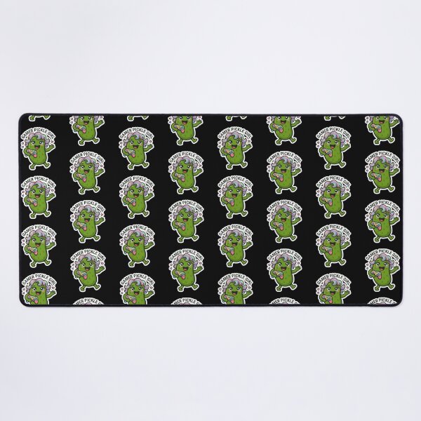 Item preview, Gamer Pickle Girl Sticker – Cute Funny Gaming Pickle Character, Kawaii Gamer Meme designed and sold by Basma Designs | Retro, Kawaii Shirts & Stickers.